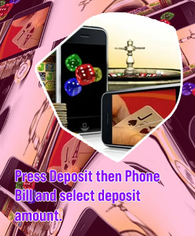 Mobile phone deposit slots